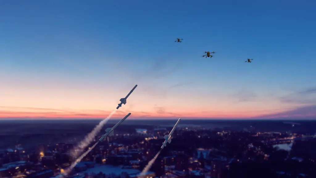Saab презентувала першу у світі спеціалізовану ракету для боротьби з дронами