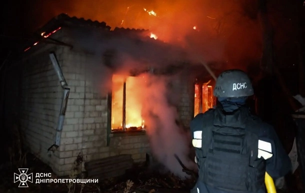 Росіяни атакували Дніпропетровщину: пожежі та пошкодження інфраструктури