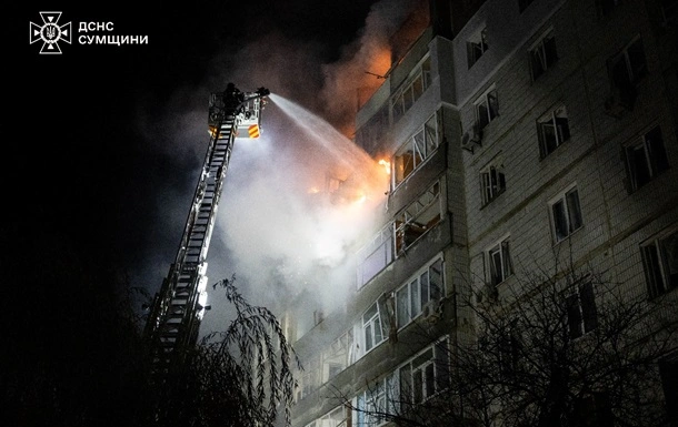 Удар по Сумах: 11 постраждалих, серед них 4 дітей