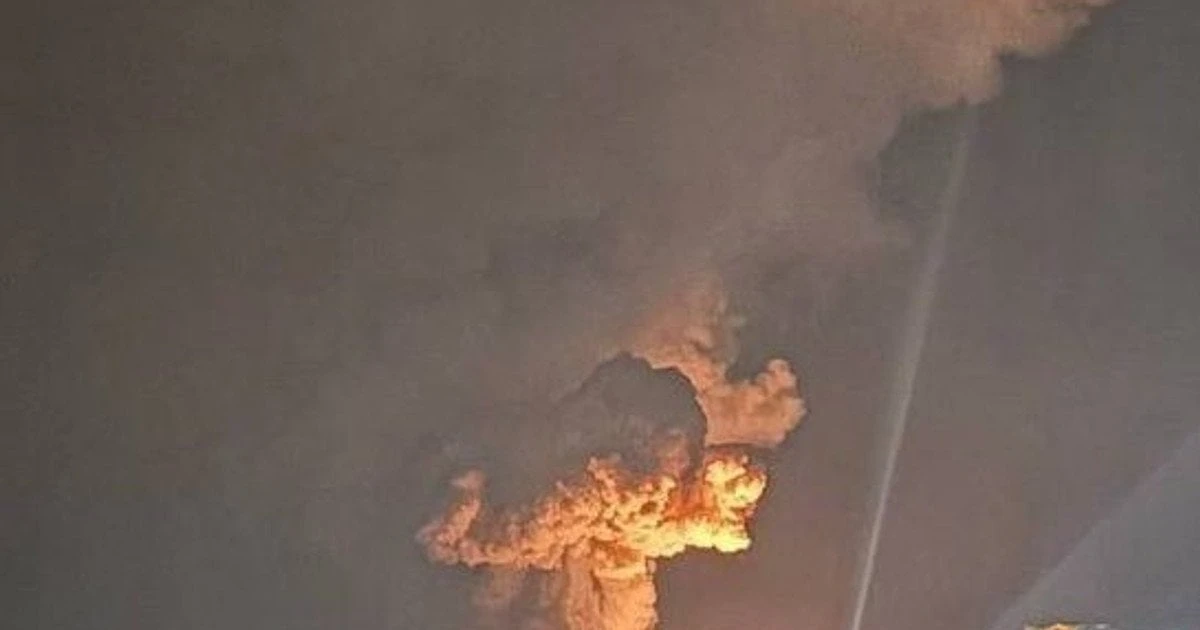 У Краснодарському краї після атаки дронів сталася пожежа на нафтовому терміналі