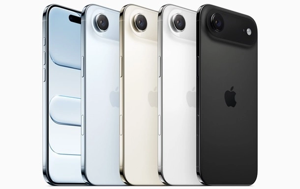 Apple не планує щорічних оновлень серії iPhone Air – Bloomberg