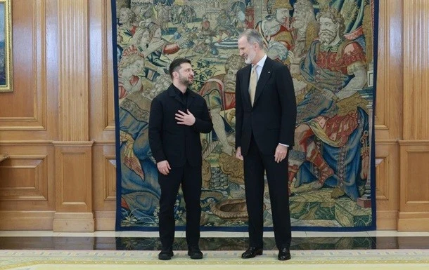 Зеленський провів зустріч із королем Іспанії Феліпе VI в Мадриді