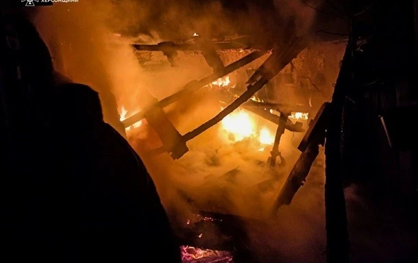 Оприлюднені наслідки нічної атаки по Дніпровському району Херсона