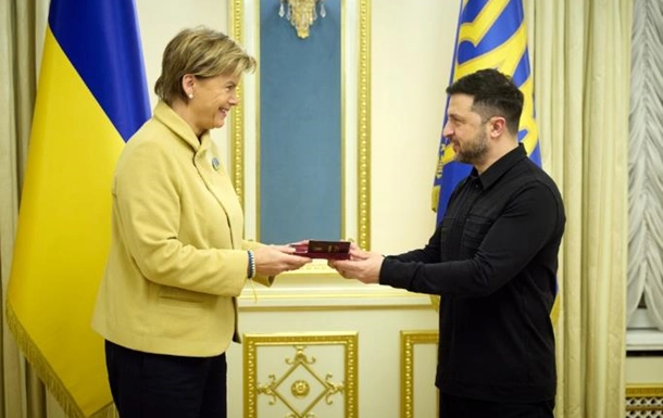 Зеленський провів перемовини з міністеркою закордонних справ Латвії Байбою Браже