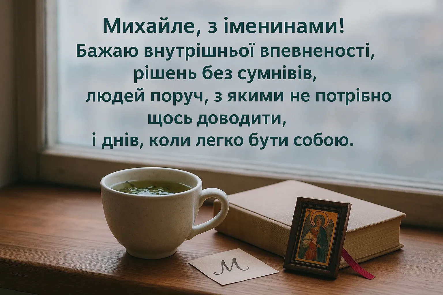 Привітання з іменинами Михайла