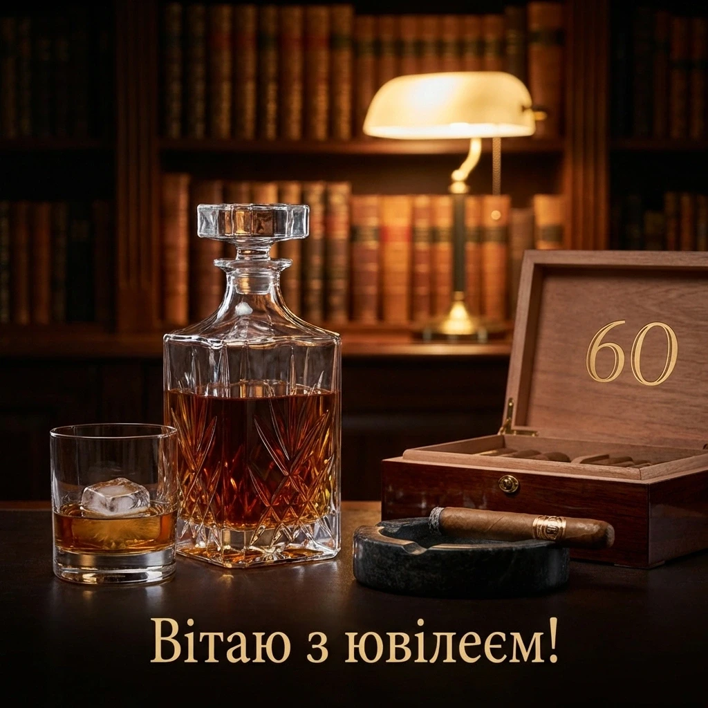 привітання з ювілеєм 60 років мужчині