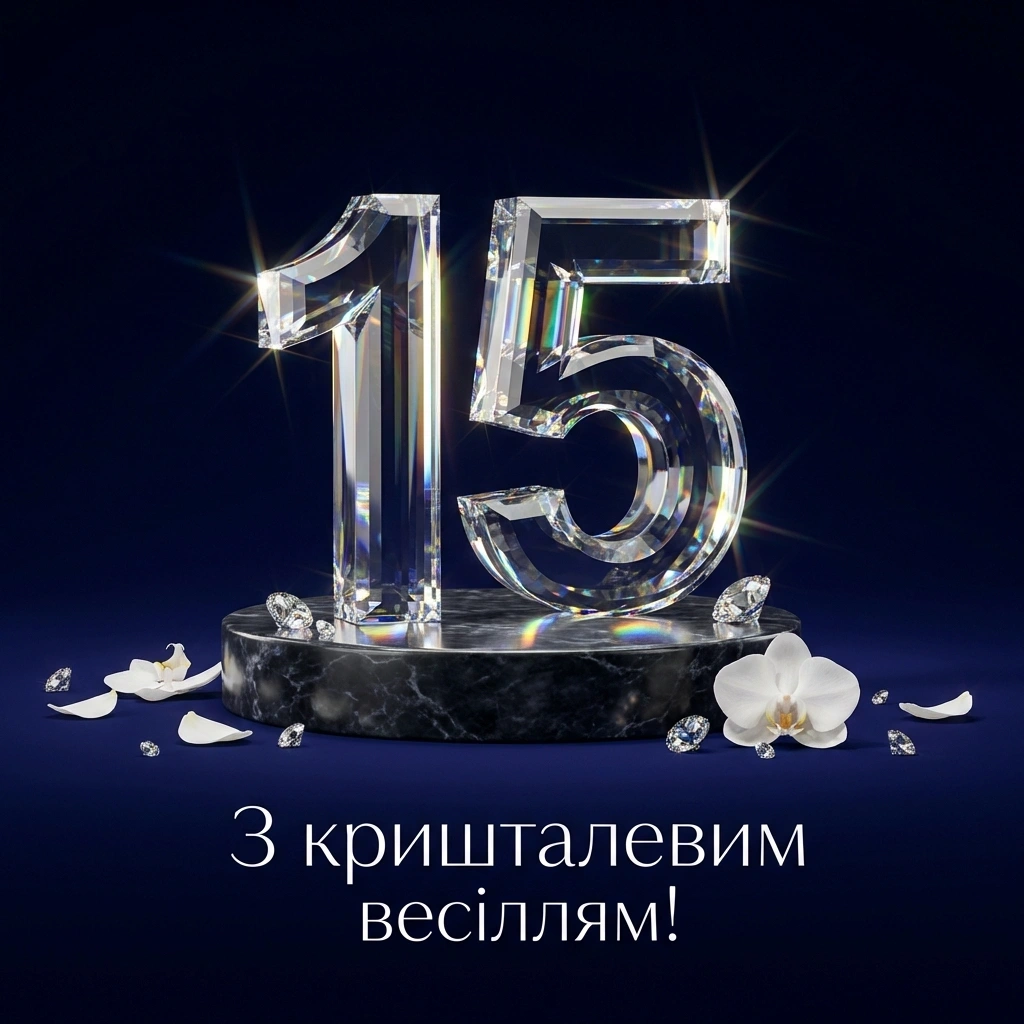 весілля 15 років