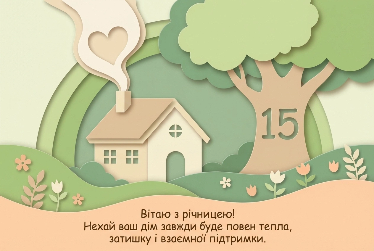 весілля 15 років