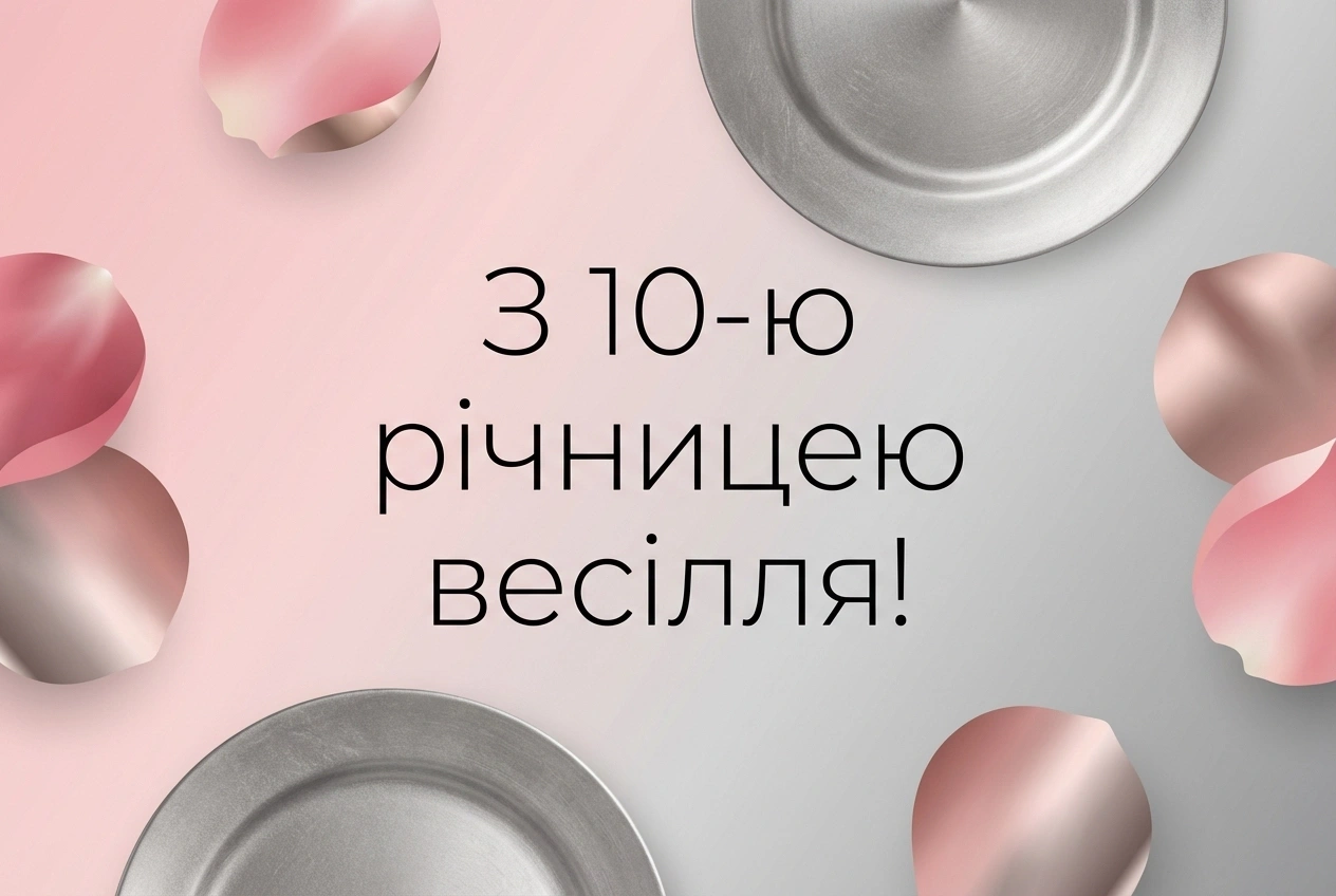 10 років весілля