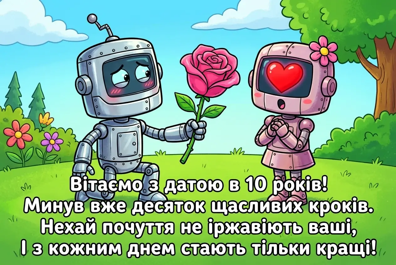 10 років весілля