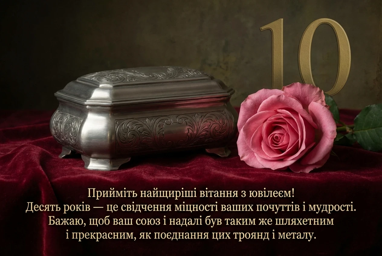 10 років весілля