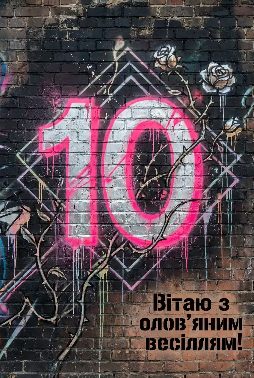 10 років весілля