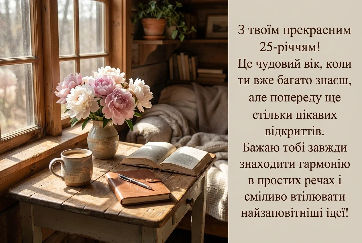 картинки з днем народження 25 років дівчині