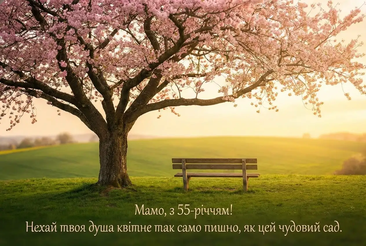 з ювілеєм 55 мамі