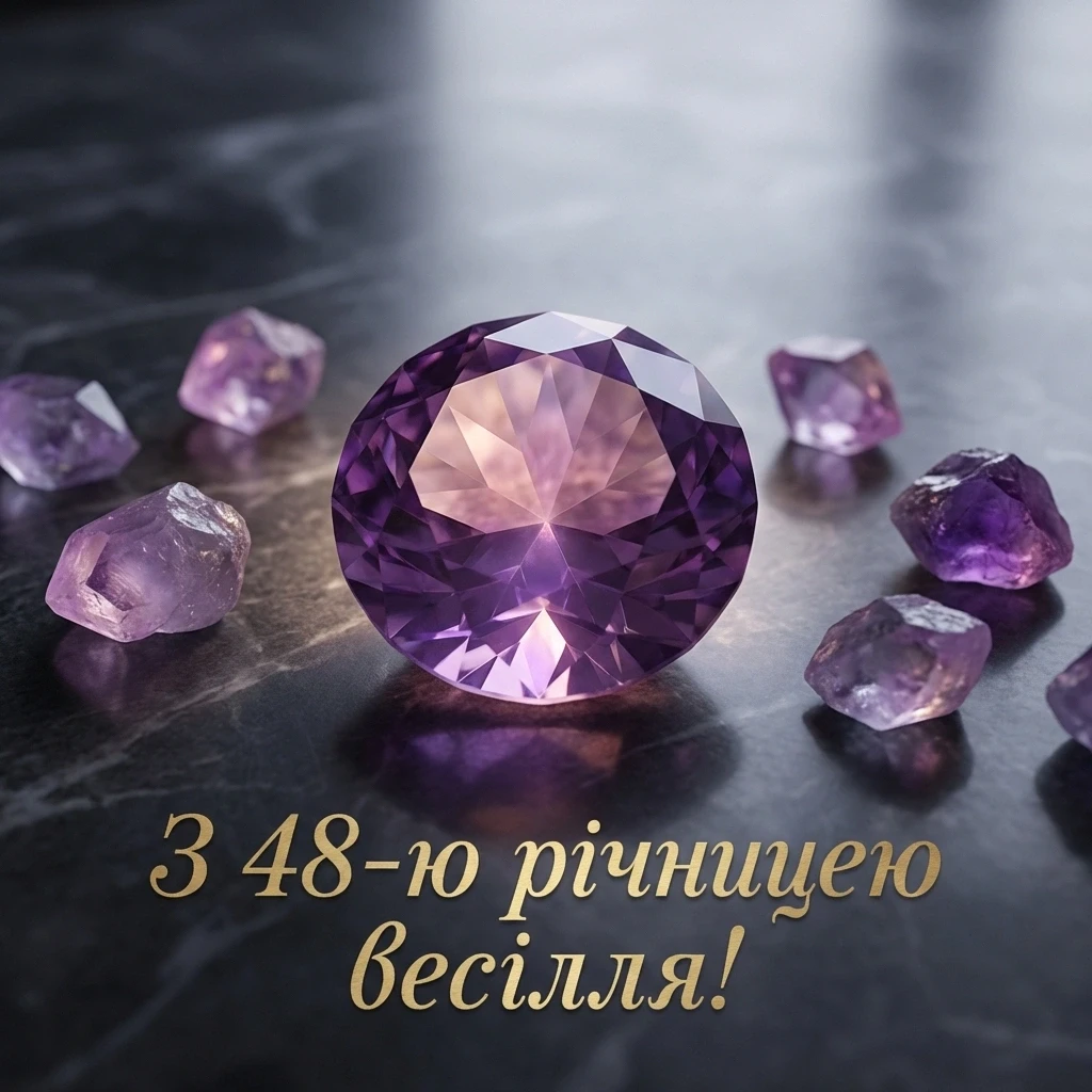 48 років весілля привітання