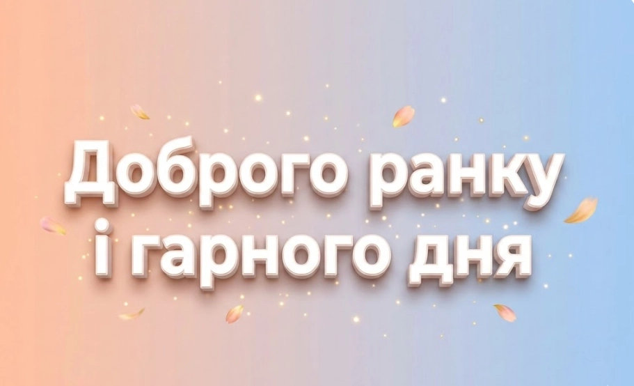 Привітання доброго ранку і гарного дня: душевна добірка листівок для близьких