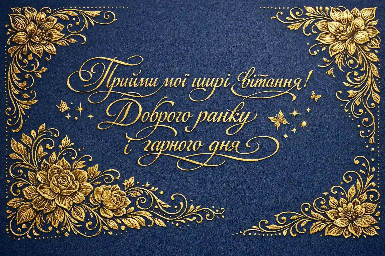 Привітання доброго ранку і гарного дня: душевна добірка листівок для близьких