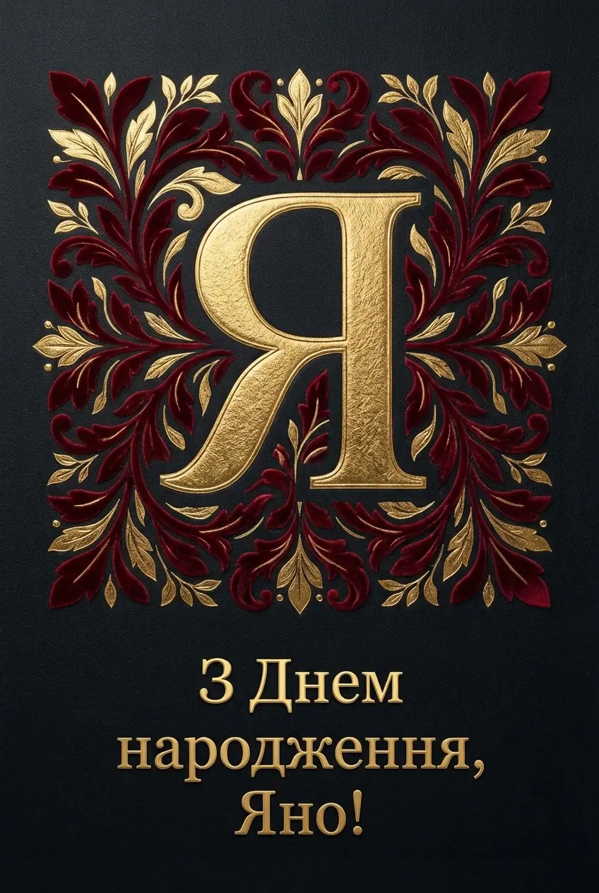 з днем народження яна картинки