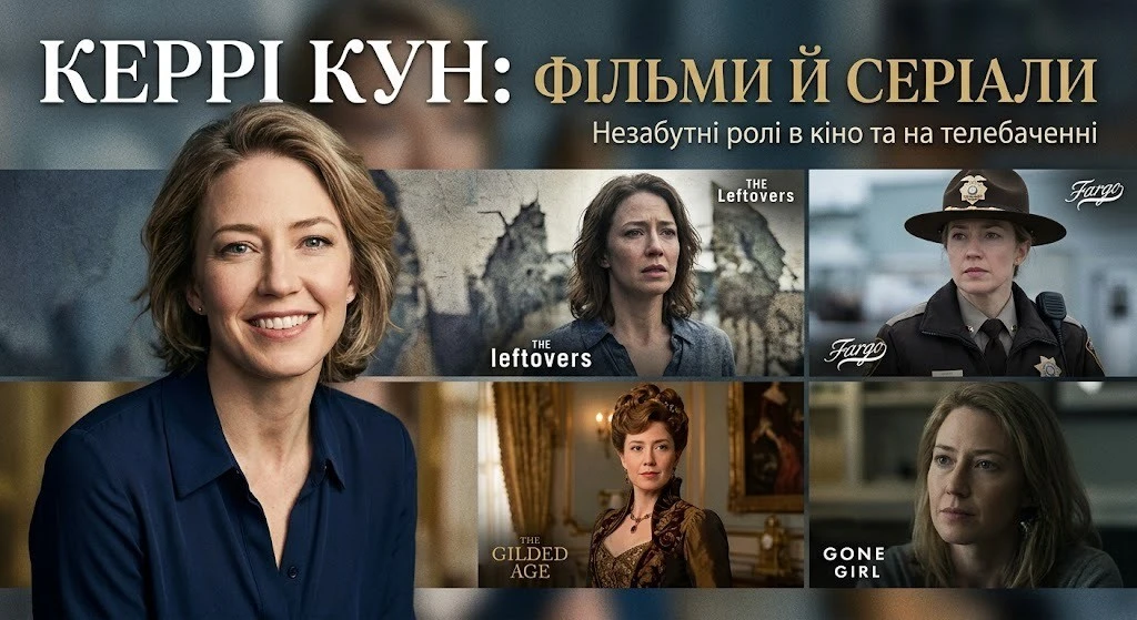 Керрі Кун фільми й серіали: від трилерів до блокбастерів