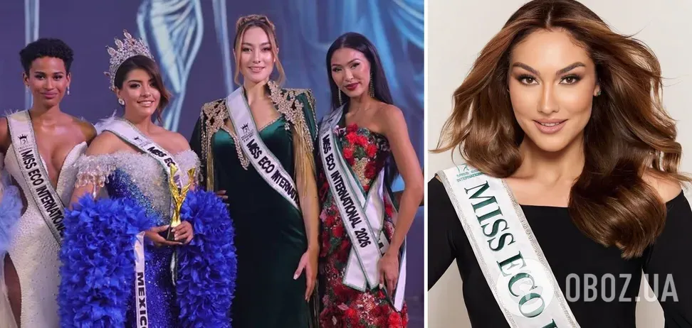 Українка виборола титул First Runner-Up на Miss Eco International-2026 завдяки образу легендарної “Мрії”