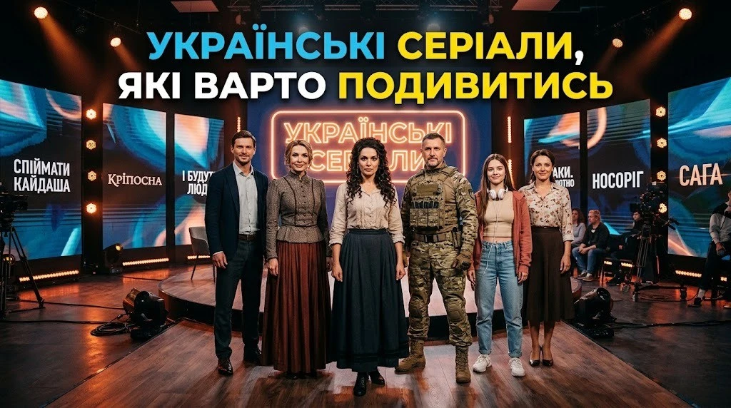 Українські серіали, які варто подивитись і не пошкодувати