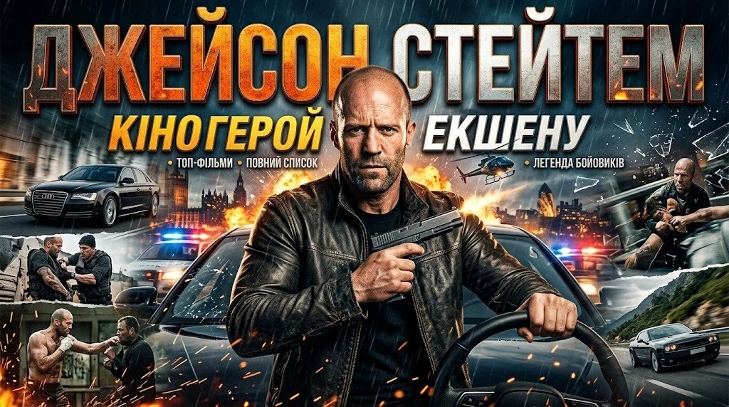 Топ фільми Джейсона Стейтема з описами та рейтингами
