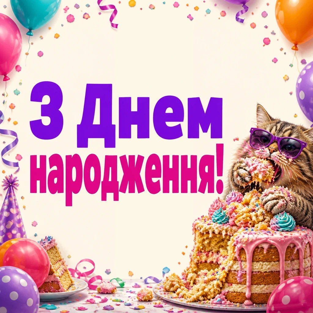 привітання з днем народження жінці українською мовою