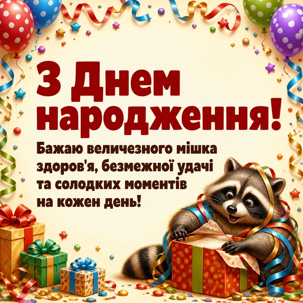 привітання з днем народження жінці українською мовою