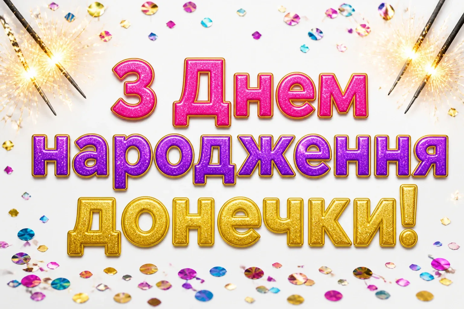 привітання з днем народження донечки батькам