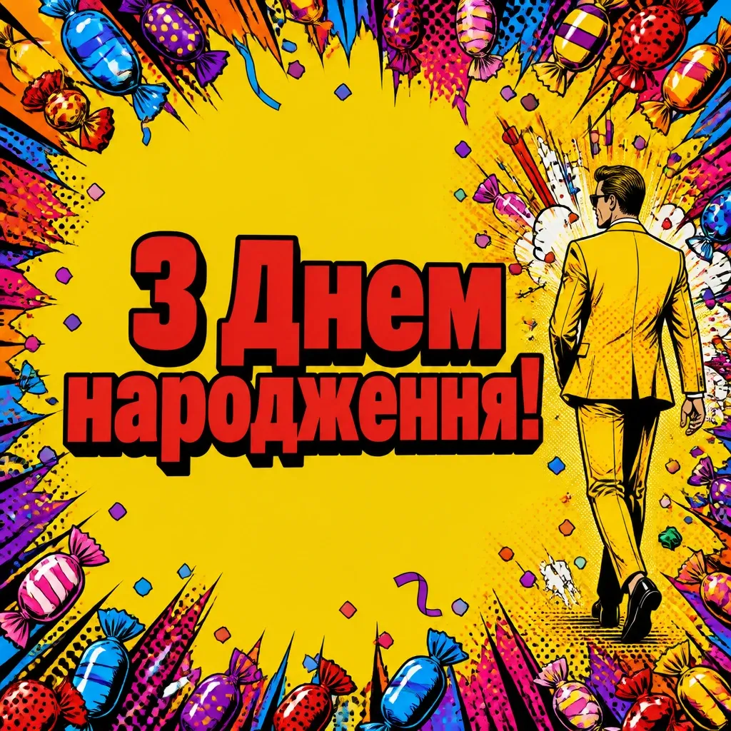 прикольне привітання з днем народження