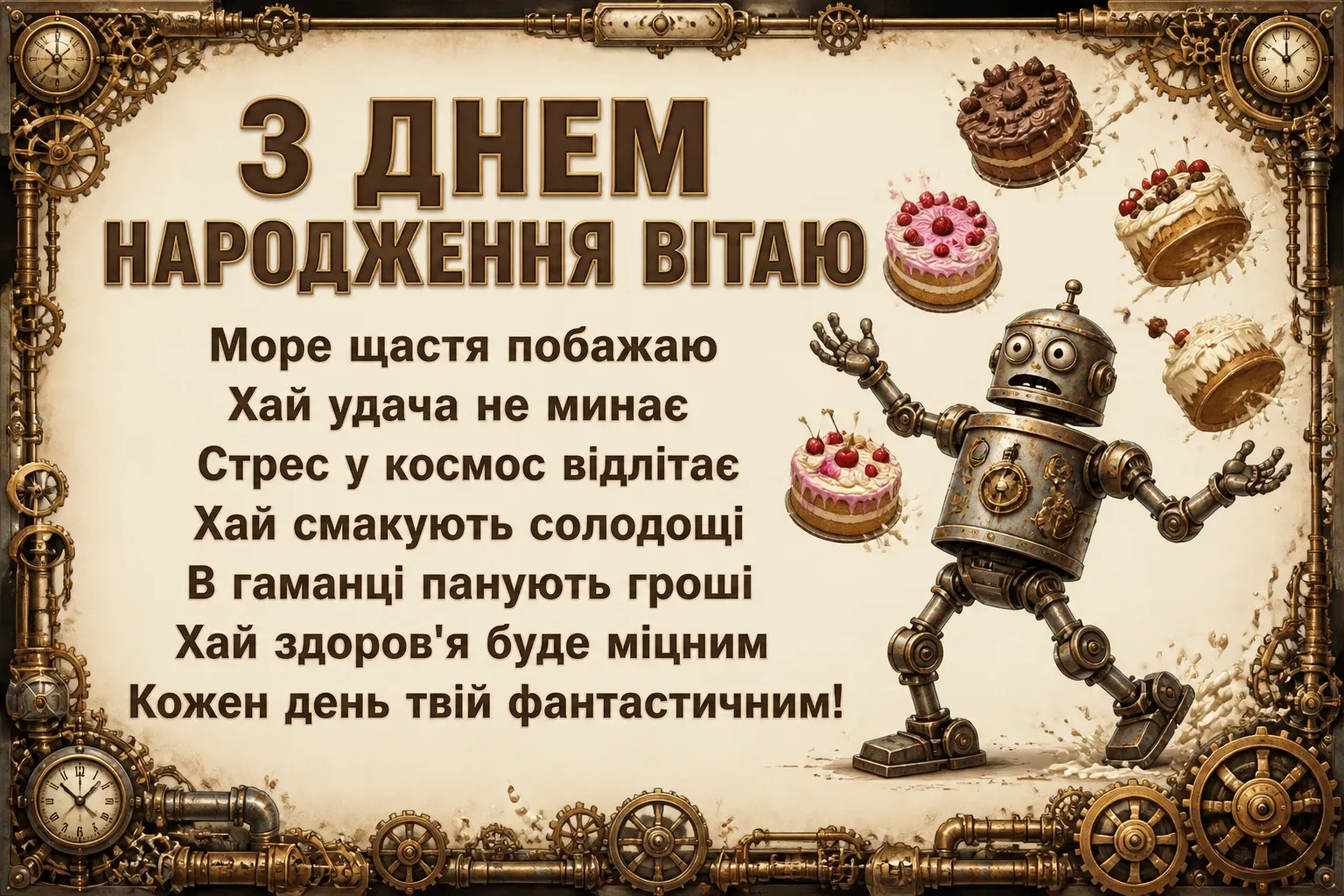 прикольне привітання з днем народження