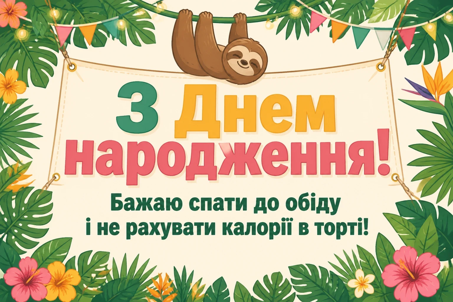 прикольне привітання з днем народження