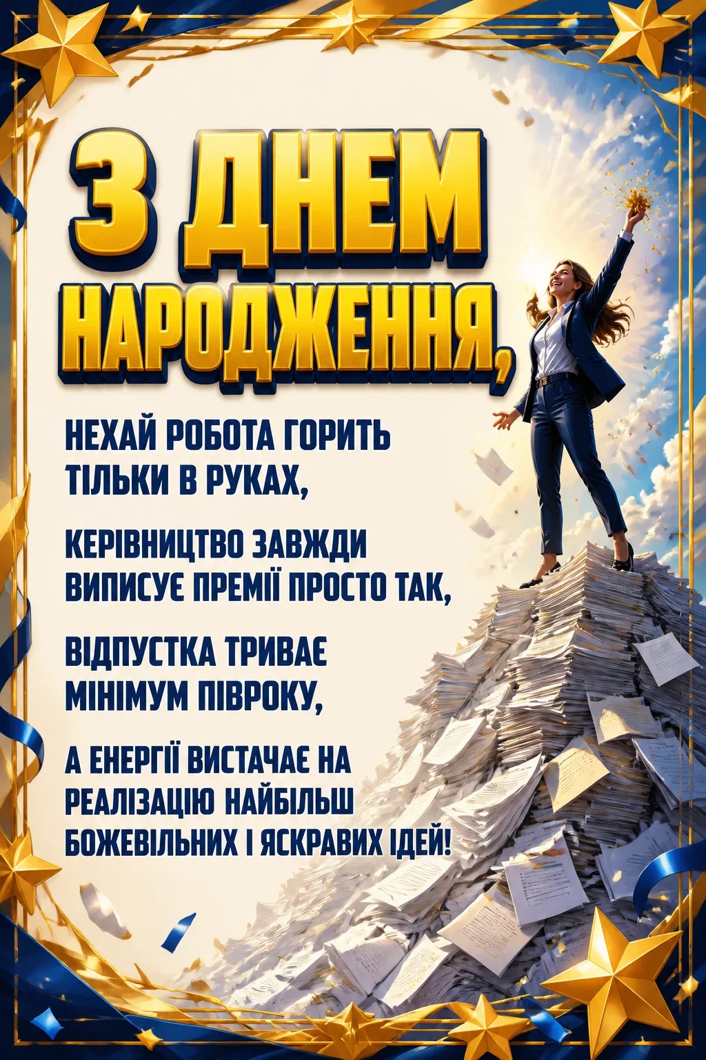 прикольне привітання з днем народження