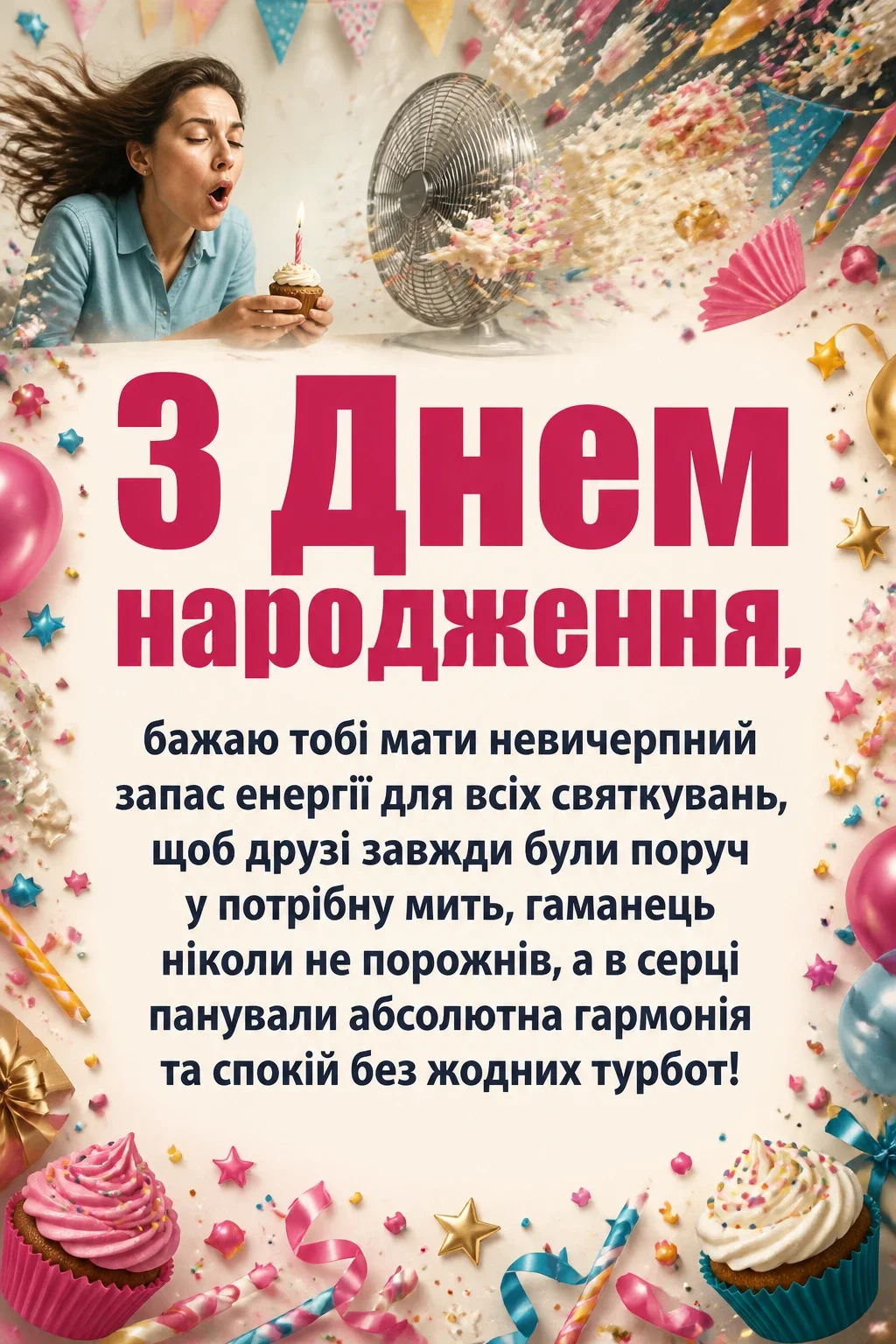 прикольне привітання з днем народження