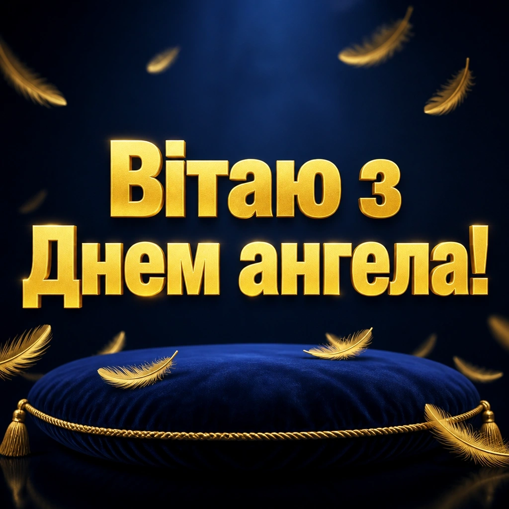 привітання з днем ангела своїми словами