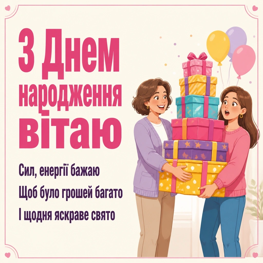 привітання з днем народження для дорослої дочки від мами своїми словами