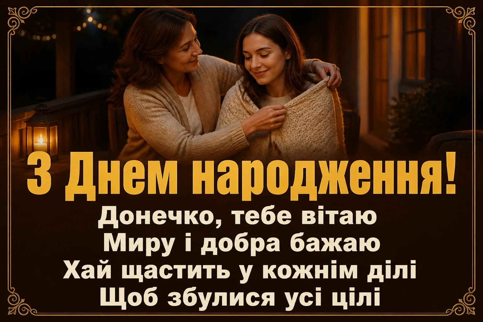 привітання з днем народження для дорослої дочки від мами своїми словами