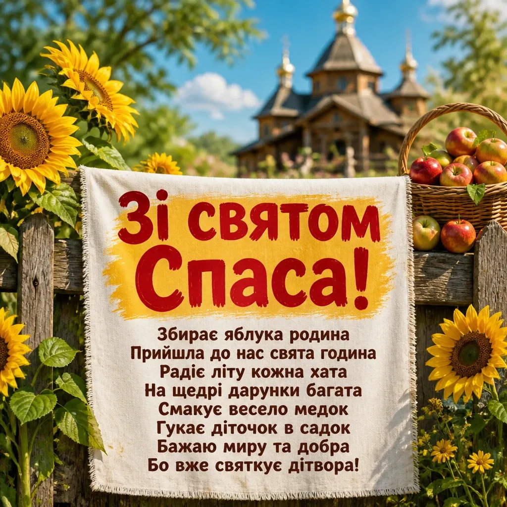 привітання зі спасом привітання зі спасом