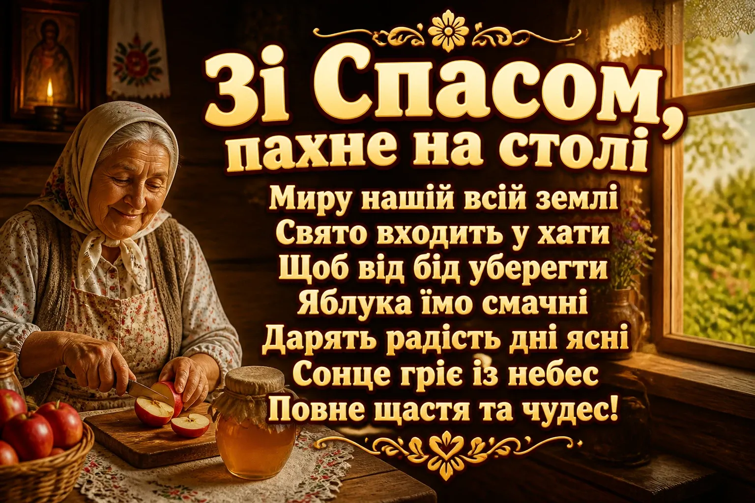 привітання зі спасом привітання зі спасом