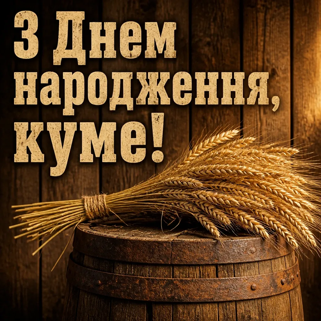 привітання з днем народження кума своїми словами привітання з днем народження кума своїми словами
