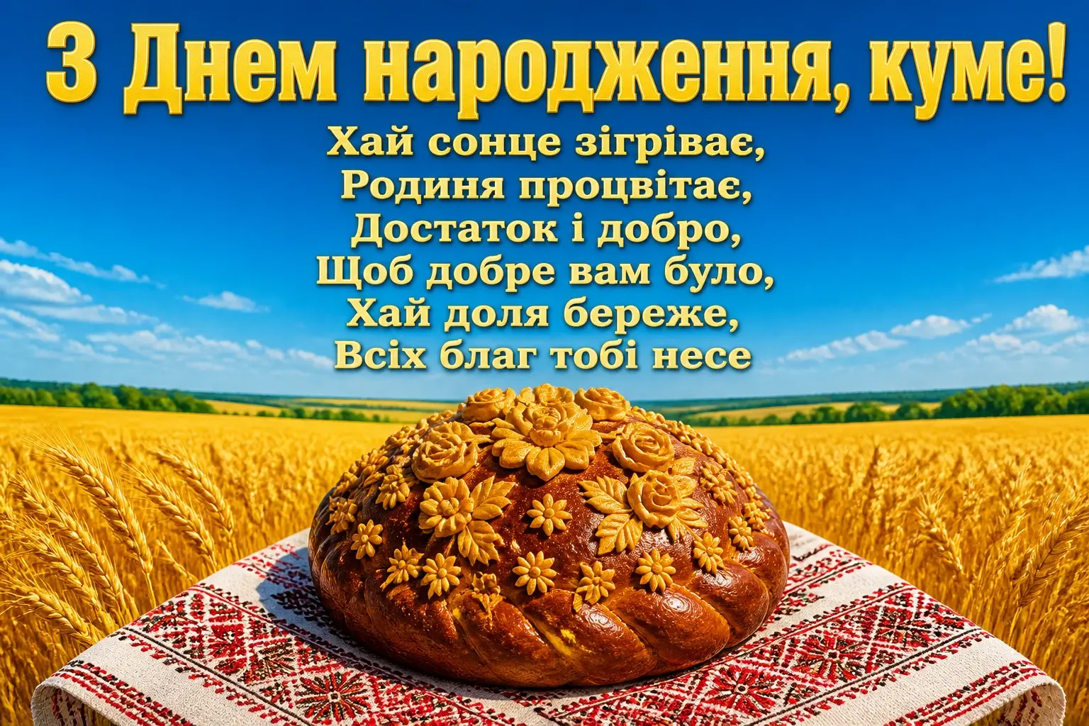 привітання з днем народження кума своїми словами привітання з днем народження кума своїми словами