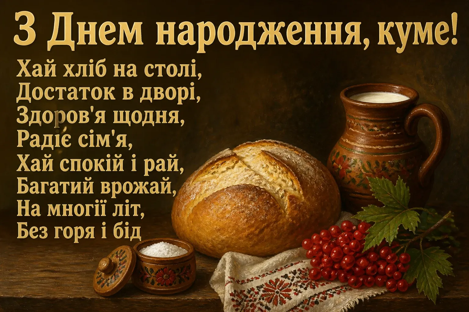 привітання з днем народження кума своїми словами привітання з днем народження кума своїми словами