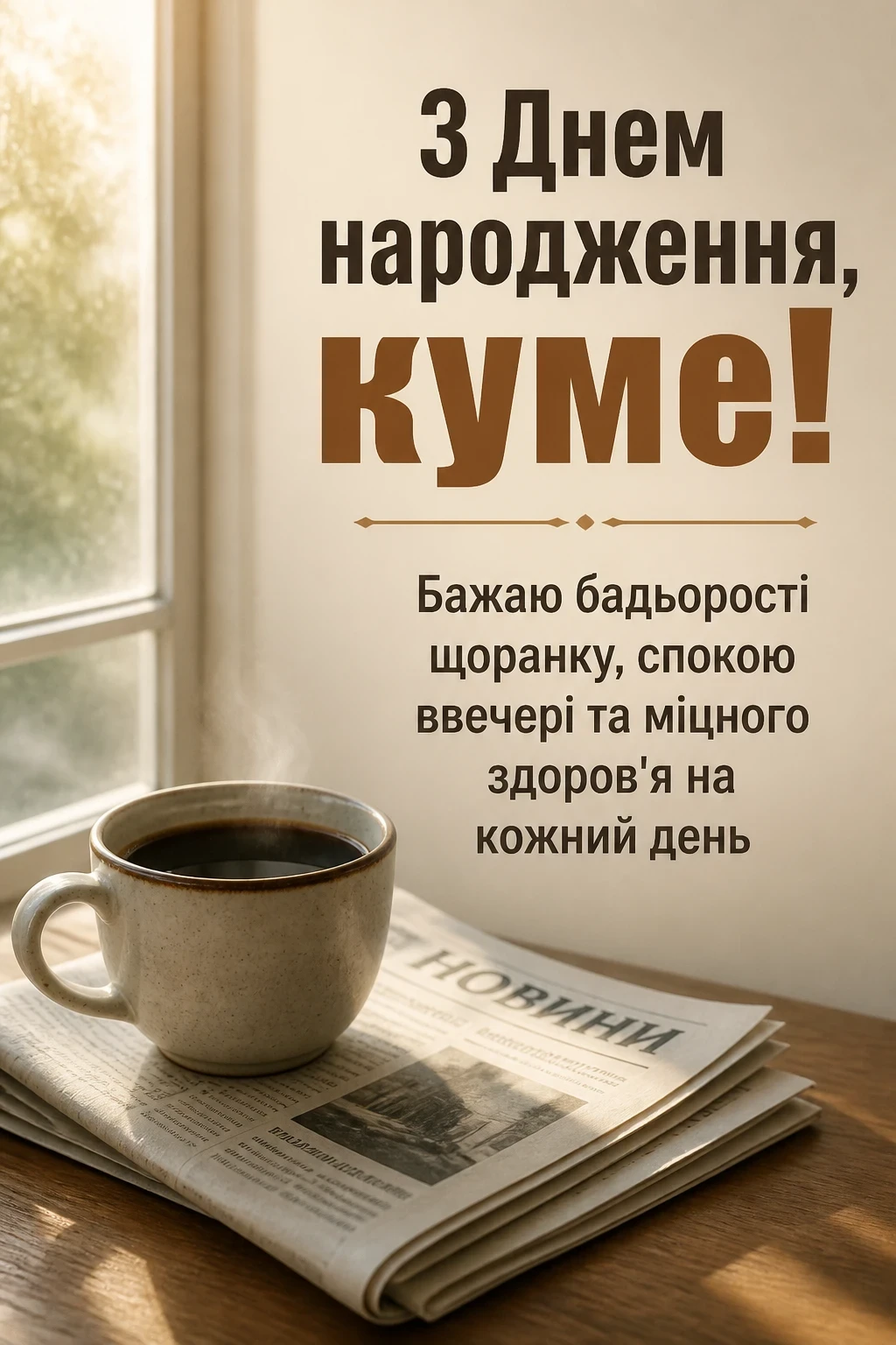 привітання з днем народження кума своїми словами привітання з днем народження кума своїми словами
