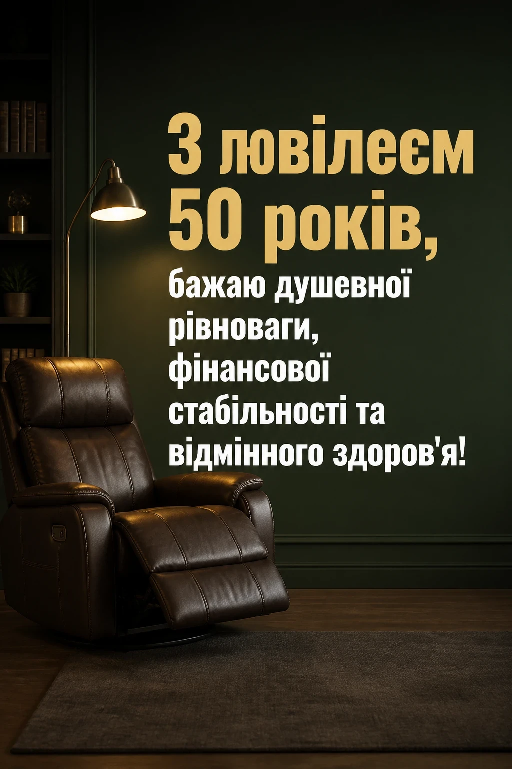 чоловікові привітання з ювілеєм 50 років мужчині