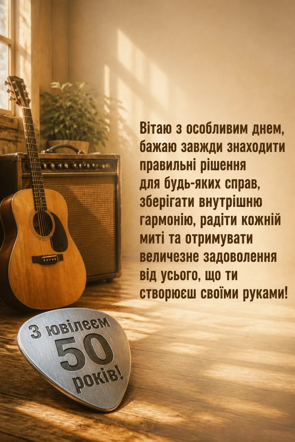 чоловікові привітання з ювілеєм 50 років мужчині