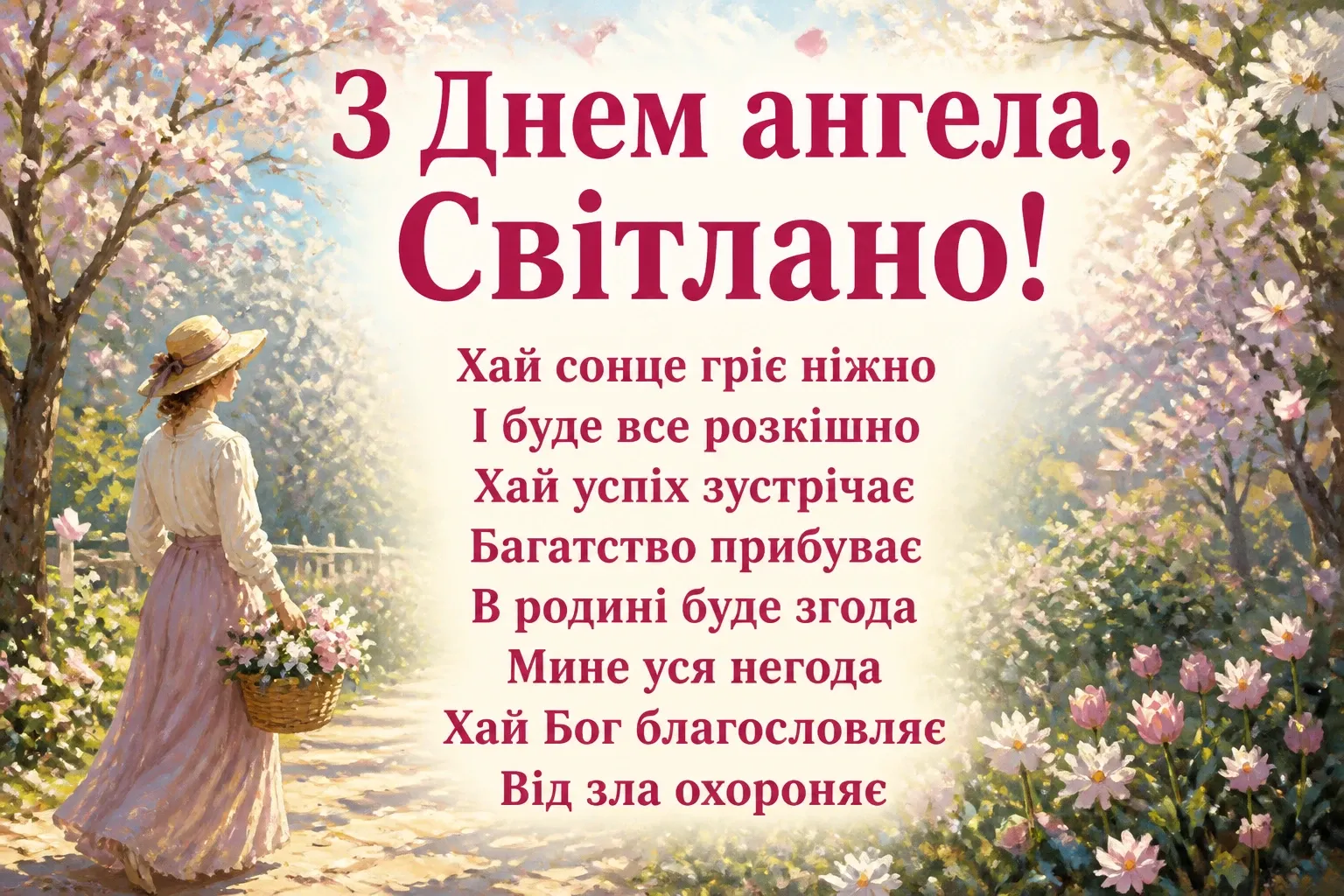 день ангела світлани - привітання день ангела світлани - привітання