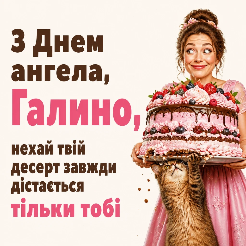 день ангела галини привітання