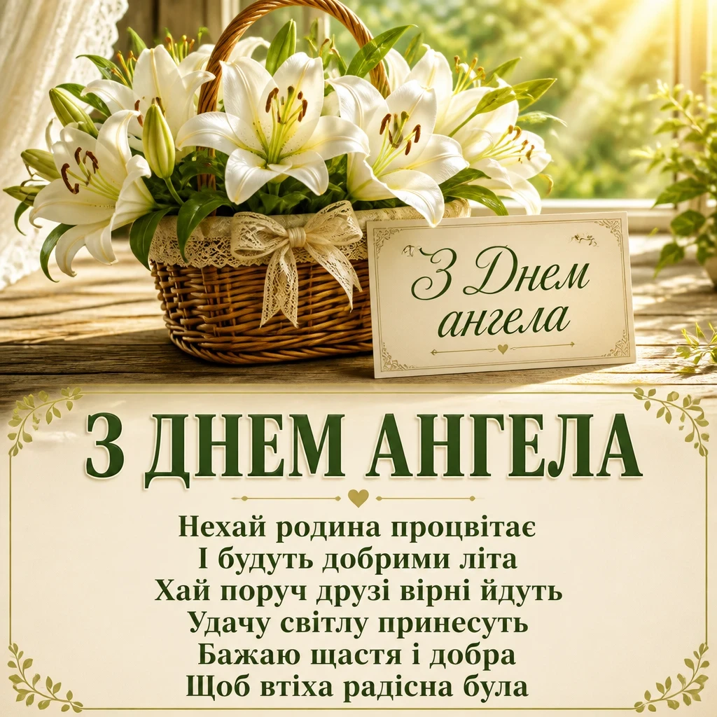 день ангела галини привітання