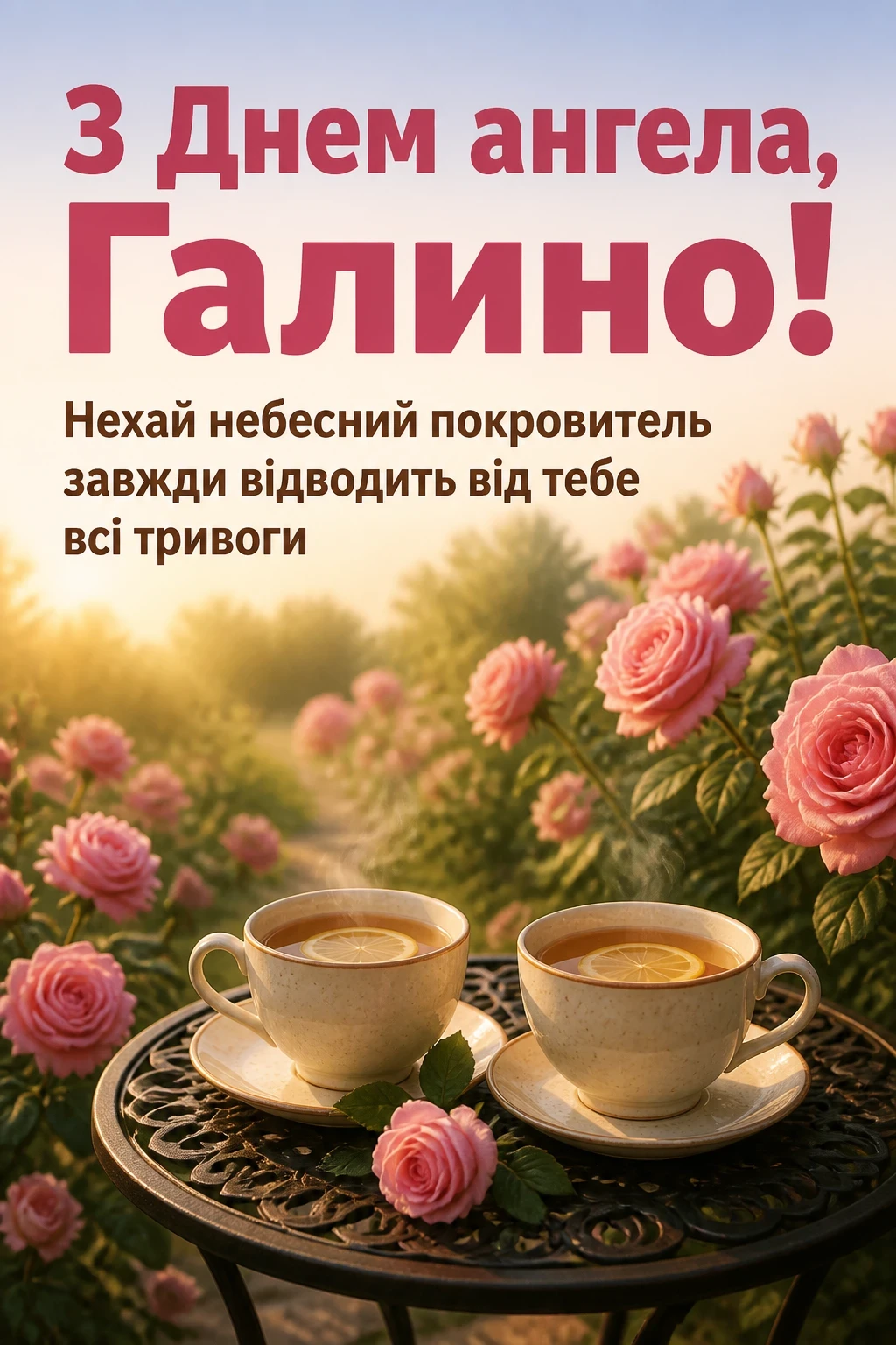 день ангела галини привітання
