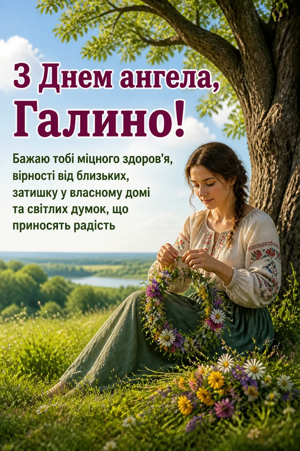 день ангела галини привітання